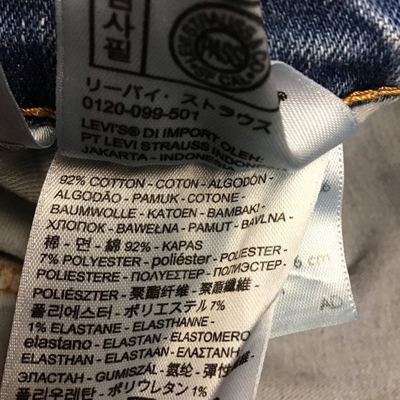 LEVI STRAUSS men's regular Jeans sz 30/32  blue - Picture 5 of 6